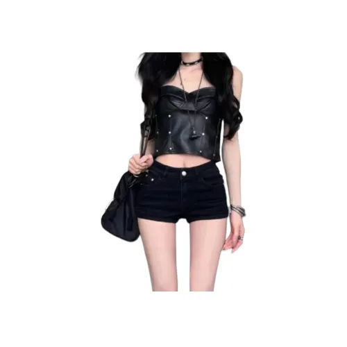 Concubine Zhu Джинсовые шорты Женские