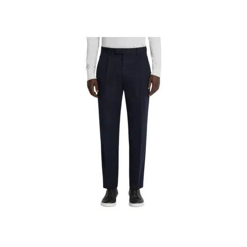 Ermenegildo Zegna Черные Мужские Повседневные Штаны