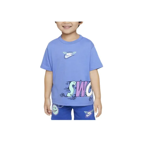 nike T-рубашка Детская одежда Sportswear Art OF Play Relaxed Graphic Tee Синий Детский