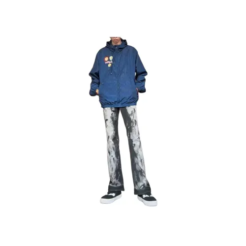 ZOTRANS Черные Унисекс Джинсы