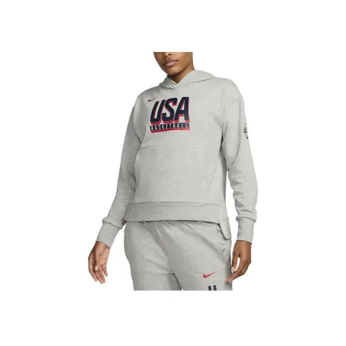 Nike USA Basketball Olympic Team Series Толстовка Женская Серого цвета