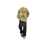 Комплект (Зеленый топ + Черные штаны)