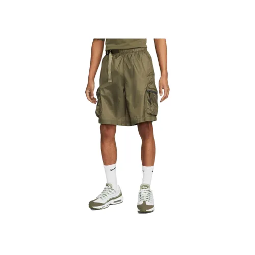 Nike SPORTSWEAR TECH PACK Medium Olive Green Мужские Карго Шорты