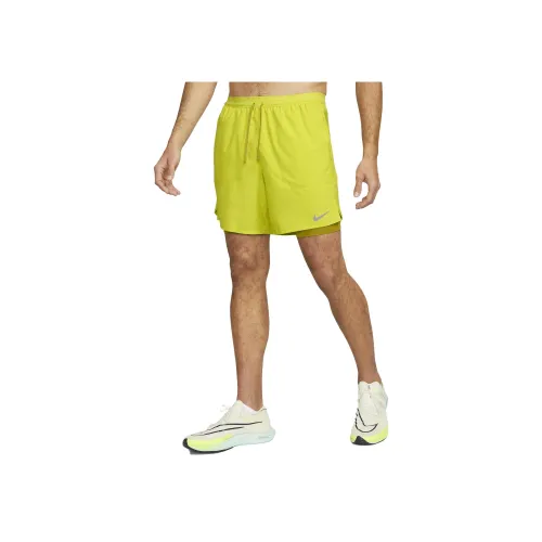 Nike Ярко-желтые мужские спортивные шорты