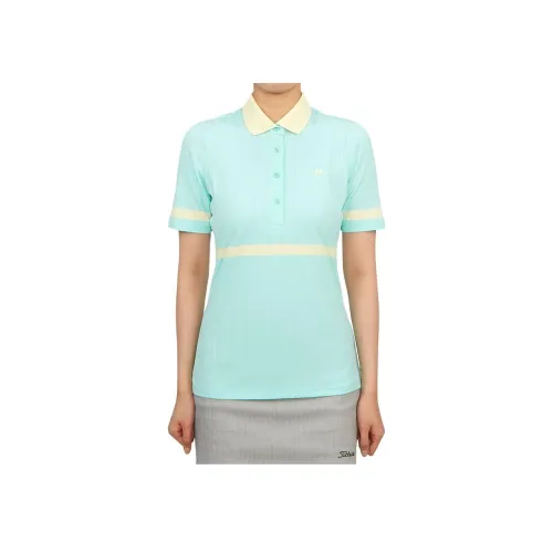 J.Lindeberg Поло Женское Мятно-Зеленое