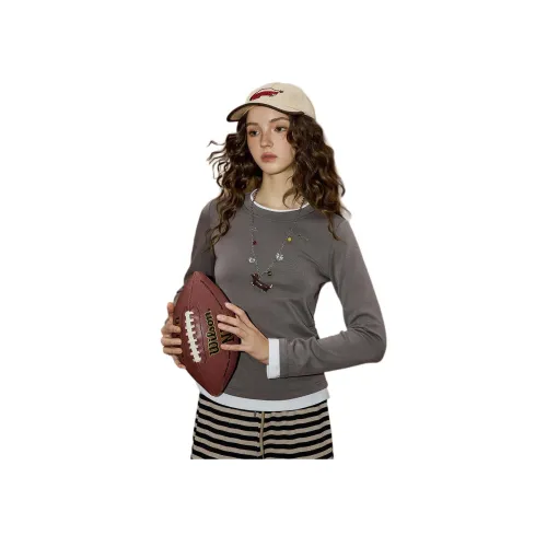 Coolhut Серый Женский Трикотаж