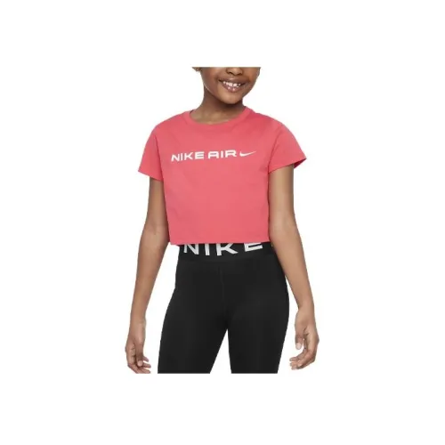 nike T-рубашка Детская Арбузно-Красный Красный