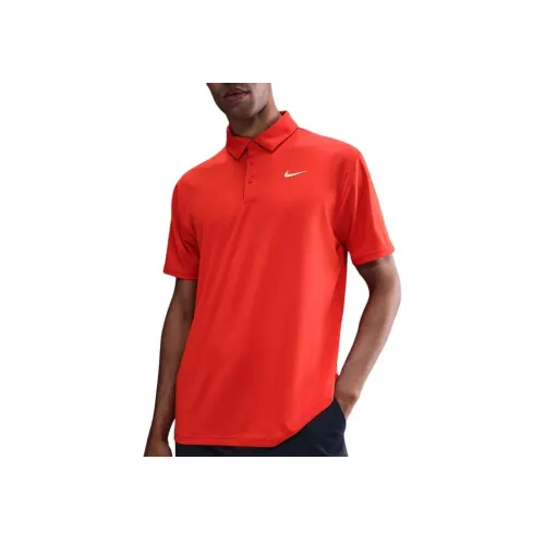 Nike Гаванский Красный перечный Мужская Рубашка Polo
