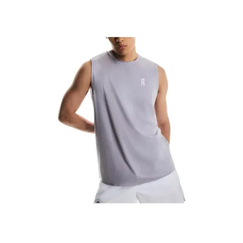 On Court Fragrant Фиолетовый/Темно-серый Мужские Майки