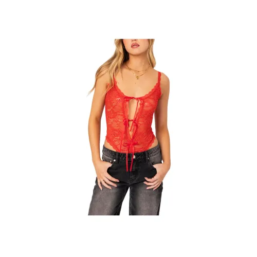 Edikted Maribelle Галстук Передняя часть Комбинезон Женские