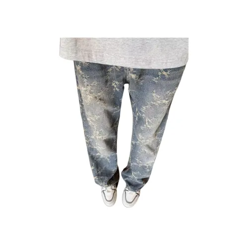 Humanism 1986 Синие Унисекс Джинсы