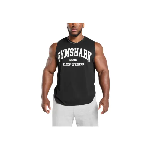 GYMSHARK Мужские черные майки