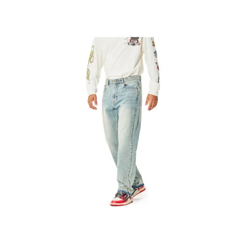 Ed Hardy Индиго Мужские Джинсы