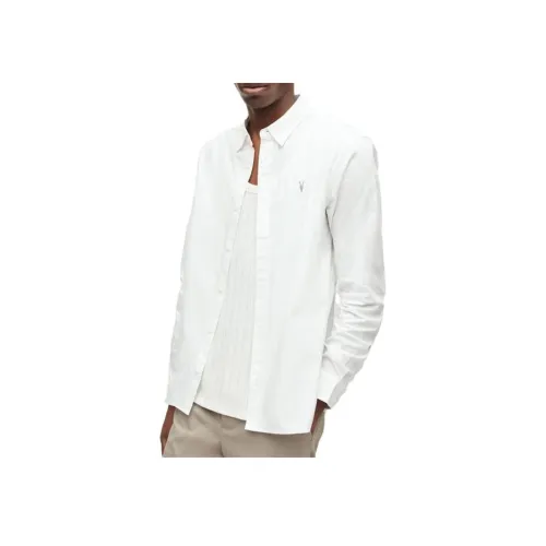 ALLSAINTS Белые Мужские Рубашки