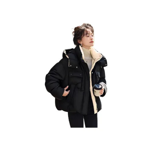 MOHANYIMEI Пуховик Женский Черный