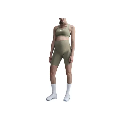 nike Dri Fit one Повседневные шорты Женские Светло-армейский зеленый