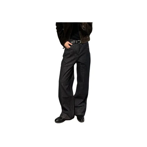 MORii Черные Унисекс Джинсы