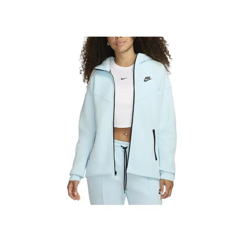 nike Sportswear Tech Fleece WINDRUNNER Full Zip Hoodie Толстовка Женская Синяя