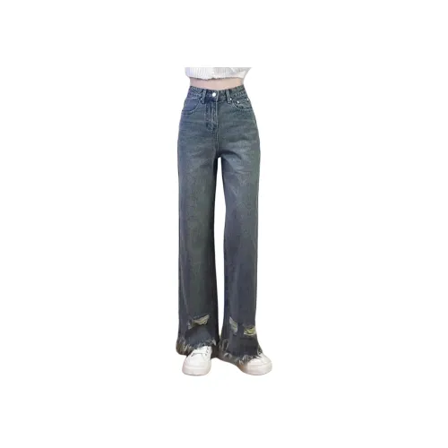 YEARNED Blue Women's Jeans YEARNED Синий Женские Джинсы