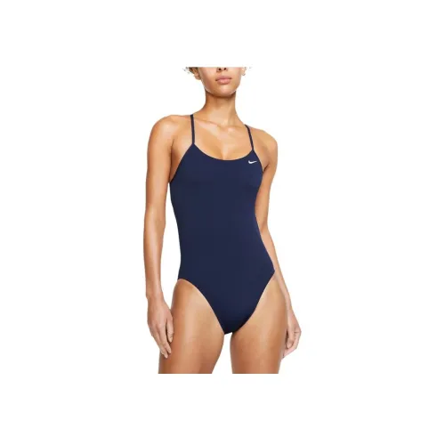 Nike Cut Out One-piece Купальник Женские Midnight Marine