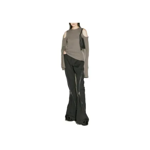 RICK OWENS Серый Женские Свитеры