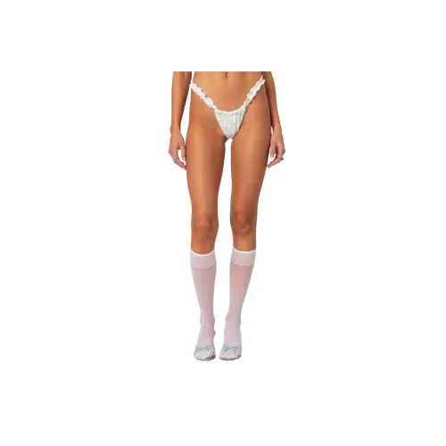 Edikted Цветочный SCRUNCH Бикини Низ Плавки Женские