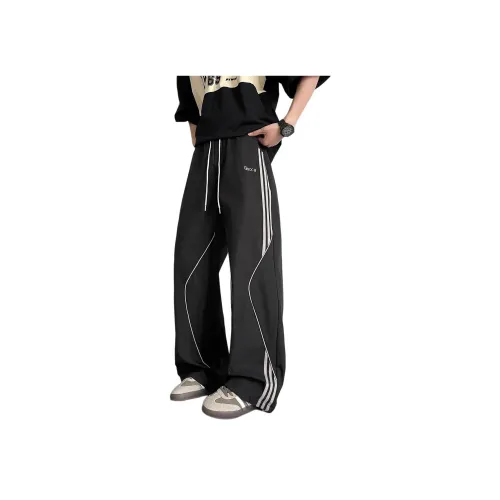 DAFK Черные Мужские Повседневные Штаны