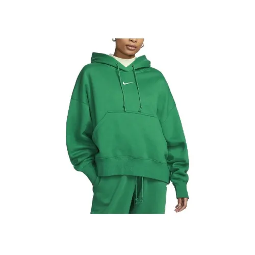 NIKE Яшмовый Женские Свитшоты