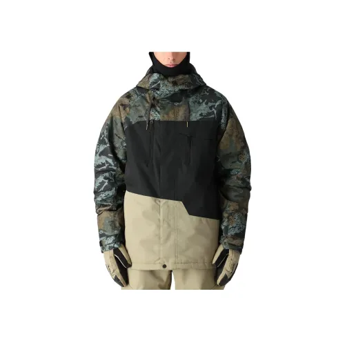 686 Куртки и пальто Мужской Кипризовый зеленый