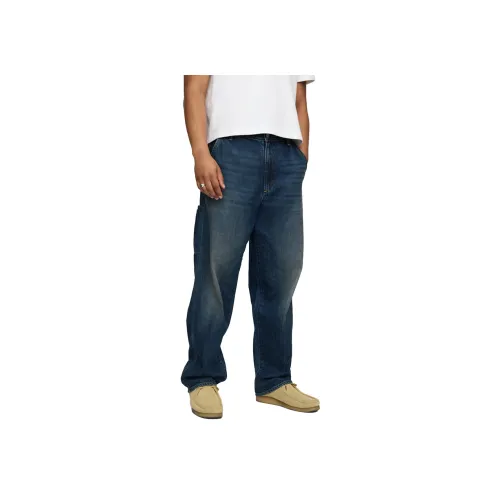GAP Темные промытые мужские джинсы