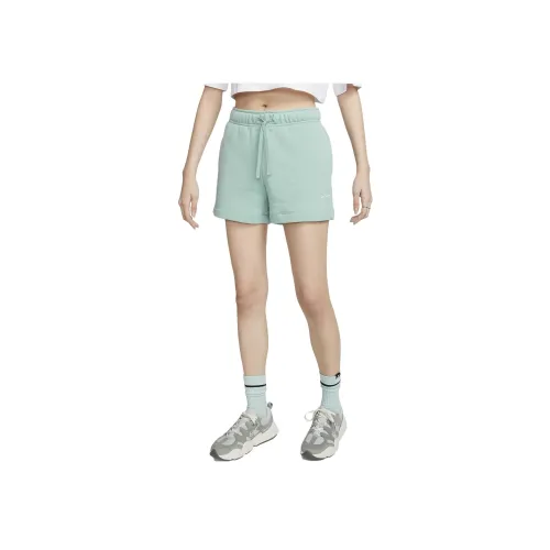NIKE Мятно-зеленые Женские Повседневные Шорты