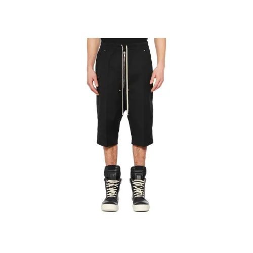 RICK OWENS совместный бренд Черные Мужские Повседневные Шорты
