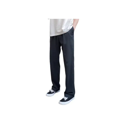 MORii Элегантные черные унисекс повседневные брюки