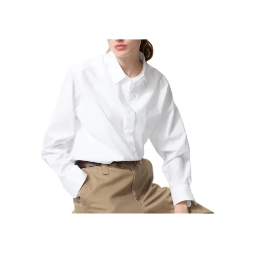 UNIQLO Белые Женские Рубашки