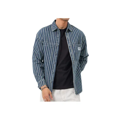 ZENGZHI Рубашка Прямой крой Унисекс