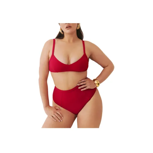 Reformation Azure Бикини Низ Плавательные Шорты Женские