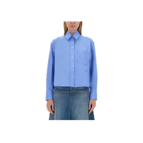VICTORIA BECKHAM Рубашка Женская Синяя