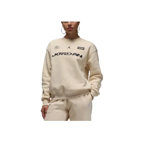 Jordan Flight Толстовка Женская Legendary Светло-Коричневый Черный