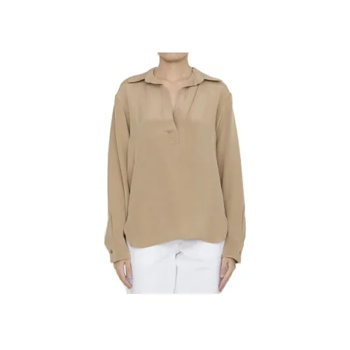 MaxMara Женские рубашки цвета верблюжьего