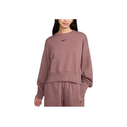 Nike Толстовка Женская Дымчатый Лиловый