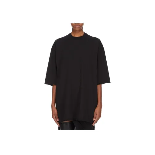 RICK OWENS Черные Женские Т-рубашки