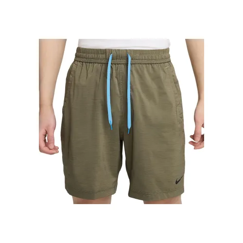 nike FORM Dri Fit 7' Повседневные шорты Мужские Средний оливковый Светлый армейский зеленый Черный