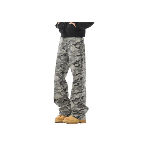 REXSHION Серые Унисекс Повседневные Штаны