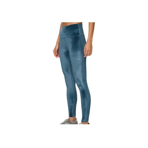 lululemon Wunder Lounge Спортивные брюки Женские Night Dive Синий