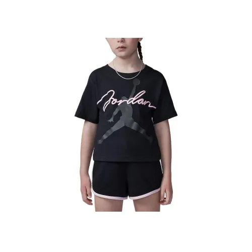 Джордан Повседневная спортивная одежда Черный для детей 3-7 лет