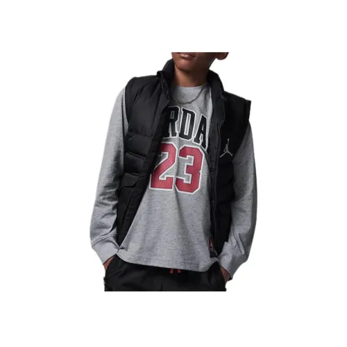 Jordan Air Jordan 23 Толстовка Угольный Голова Детский