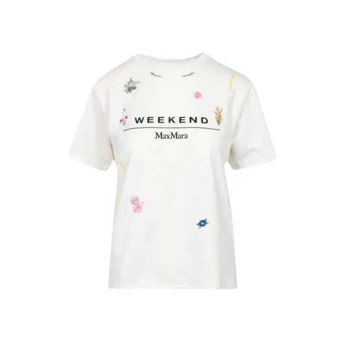 WEEKEND MaxMara T-рубашка Женская Белая
