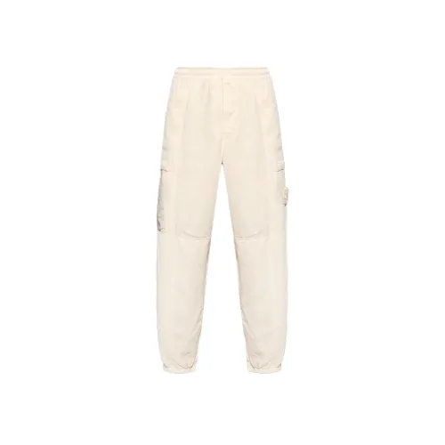STONE ISLAND Карго брюки Мужской Кремовый
