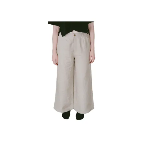 Baserange SS24 Kile Брюки Linen Regular Цена Повседневные Брюки Женские Неокрашенные