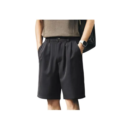 GELANLU Черные Унисекс Повседневные шорты